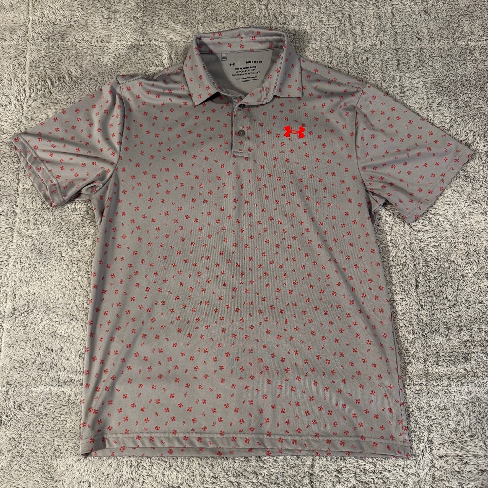 NWOT Under Armour Playoff Polo Mens Medium